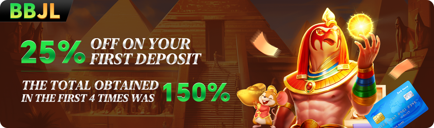 Get 150% bonus on your first 4 deposits